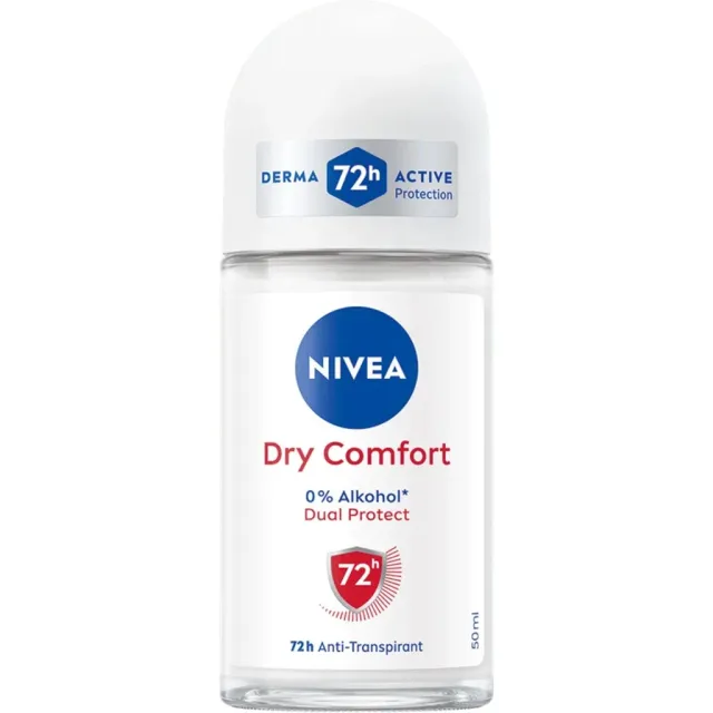 Nivea Dry Comfort Antiperspirant Roll-On 50Ml