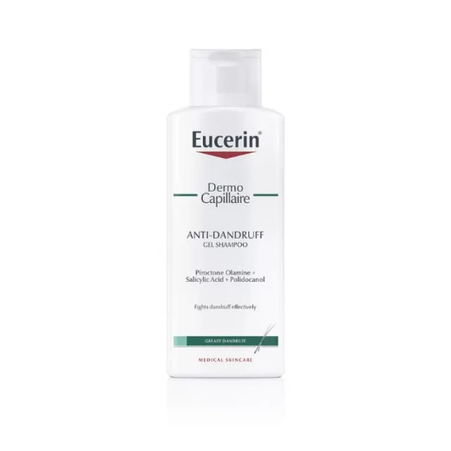 Eucerin Dermocapillaire Gel Šampon Protiv Masne Peruti 250Ml