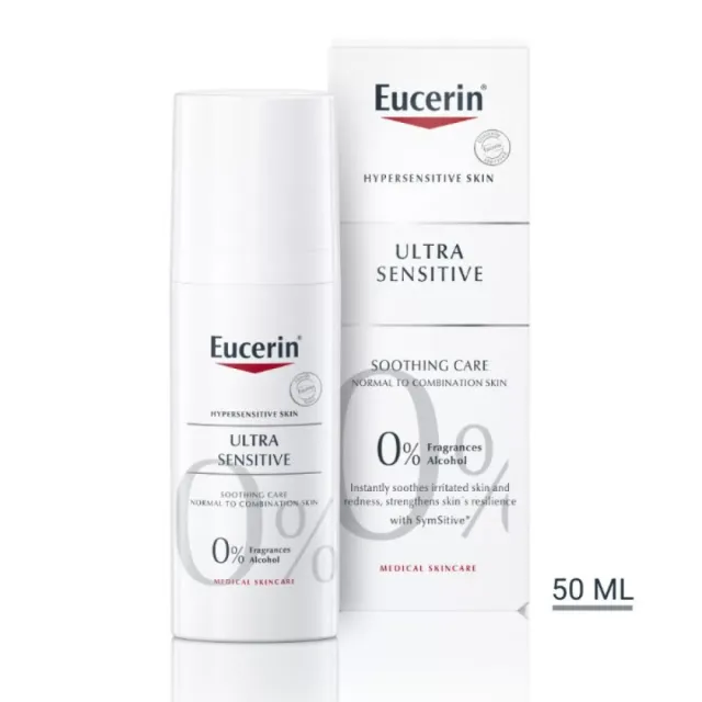 Eucerin Ultrasensitive Fluid Za Normalnu I Mešovitu Kožu Lica 50Ml