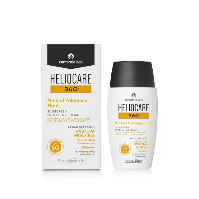 Heliocare 360 Mineral Tolerance Fluid Spf50 50Ml