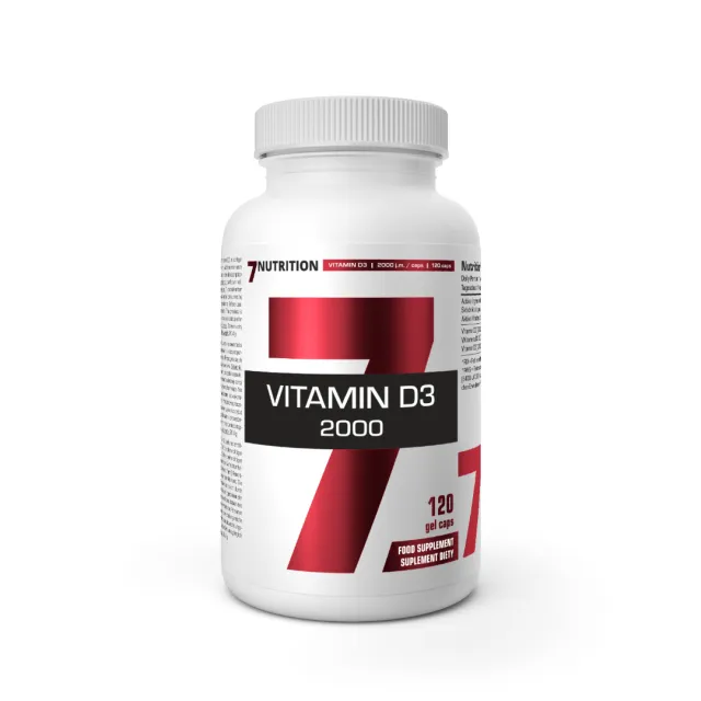 7Nutrition Vitamin D3 2000 Iu 120 Kapsula