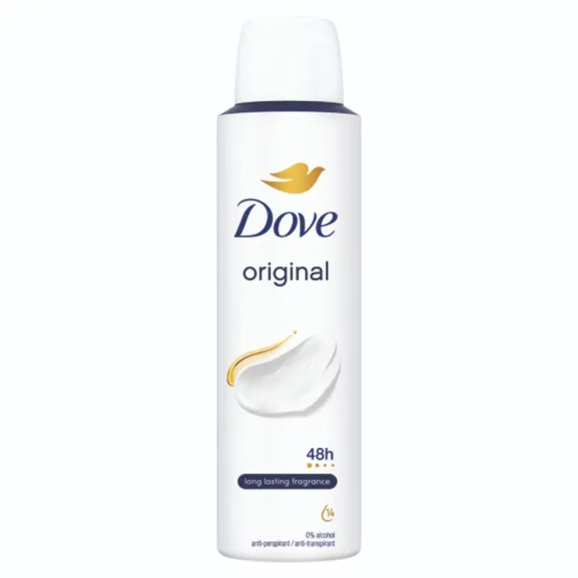 Dove Original Antiperspirant Sprej 150Ml