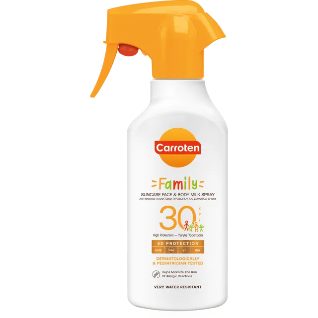 Carroten Sun Family Mleko U Spreju Spf30 270 Ml