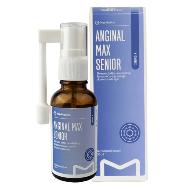 Maxmedica Anginal Max Senior 30Ml