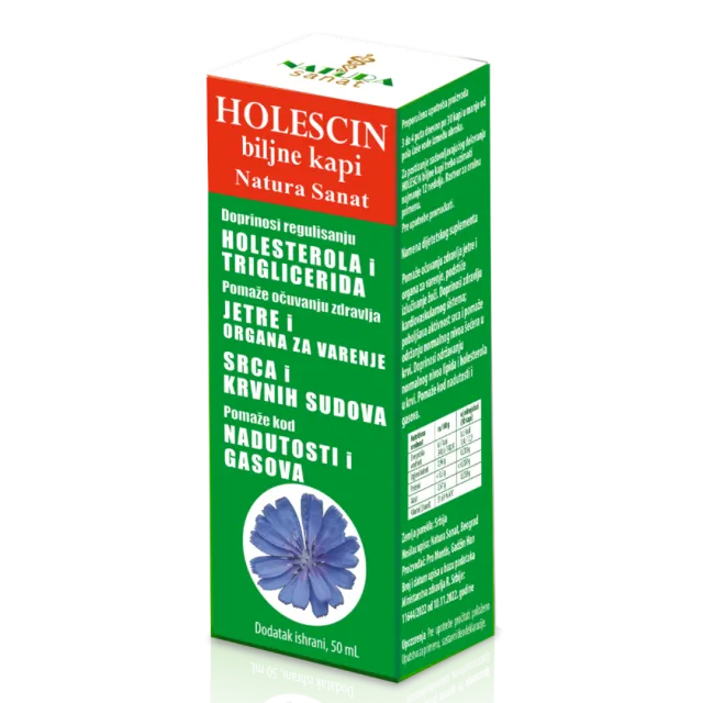 Holescin Biljne Kapi 50Ml