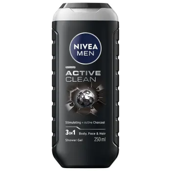 Nivea Men Active Clean Gel Za Tuširanje Za Muškarce 250ml