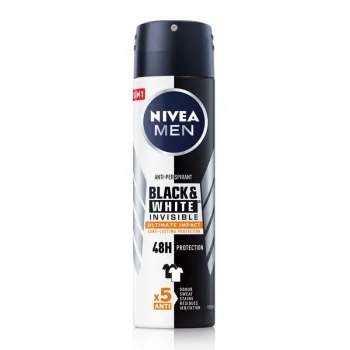 Nivea Men Black & White Ultimate Impact Antiperspirant 150ml