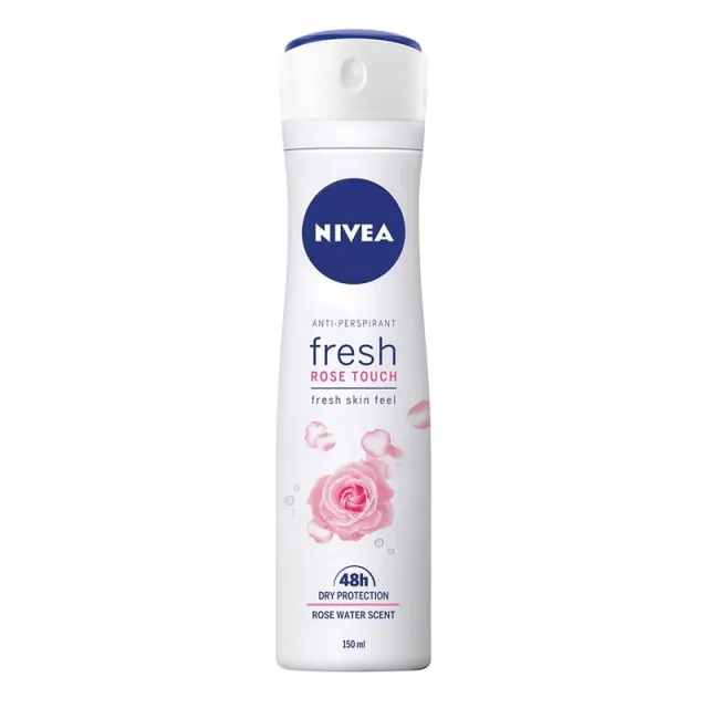 Nivea Fresh Rose Touch Antiperspirant 150Ml