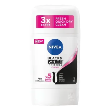 Nivea Black And White Clear Stik 50ml