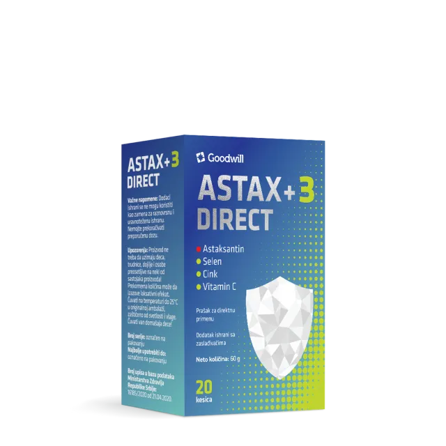 Astax+3 Direct 20 Kesica