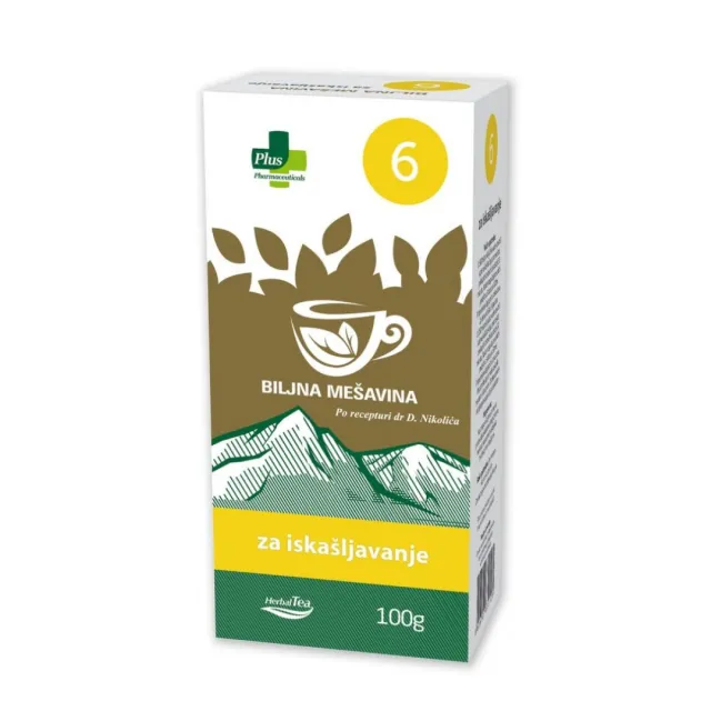 Čaj Za Iskašljavanje - Biljna Mešavina 6