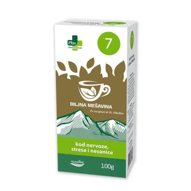 Čaj Kod Nervoza, Stresa I Nesanice - Biljna Mešavina 7