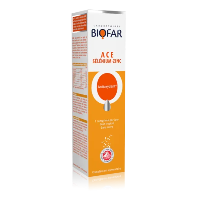 Biofar Ace Selen-Cink 20 Šumećih Tableta