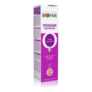 Biofar Kalijum + Magnezijum 20 Šumećih Tableta