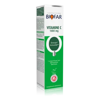 Biofar Vitamin C 1000 20 Šumećih Tableta 