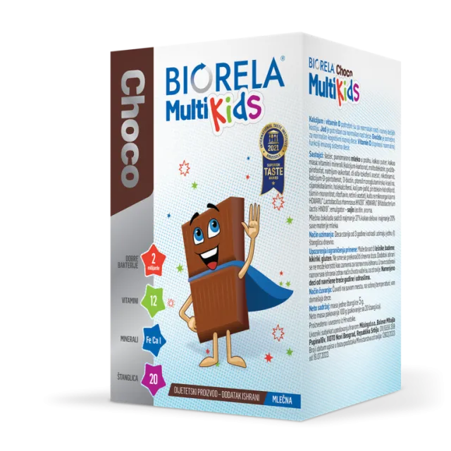 Biorela Multi Kids 20 Štanglica