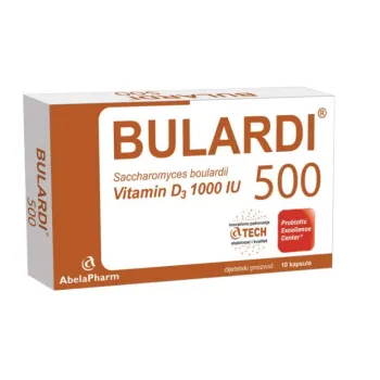 Bulardi 500 + Vitamin D3 1000 IU 10 Kapsula