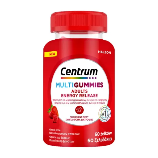 Centrum Multigummies Adults Energy Release 60 Gumenih Bombona