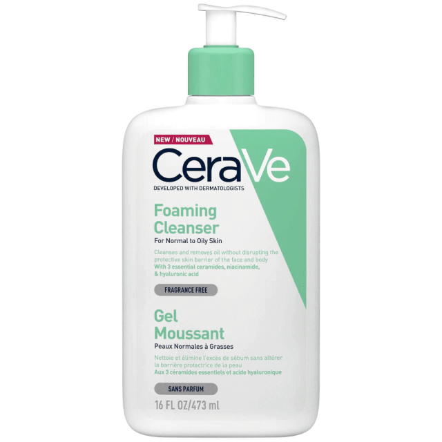 Cerave Penušavi Gel Za Čišćenje Za Normalnu Do Masnu Kožu 473Ml