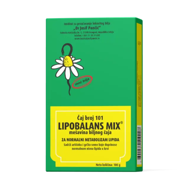 Čaj Br.101 Lipobalans Mix 100 G