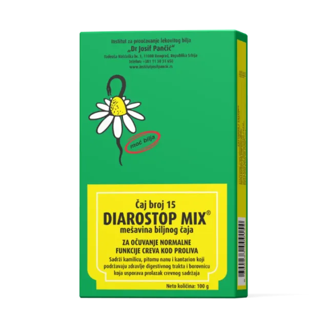 Čaj Br.15 Diarostop Mix 100 G