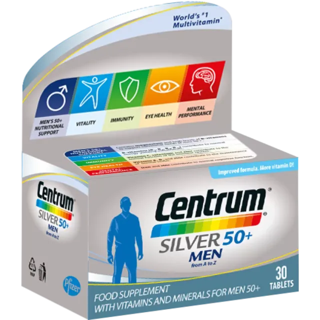 Centrum Silver 50+ Men 30 Tableta