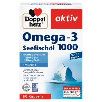 Doppelherz Aktiv Omega 3 1000mg 80 Kapsula