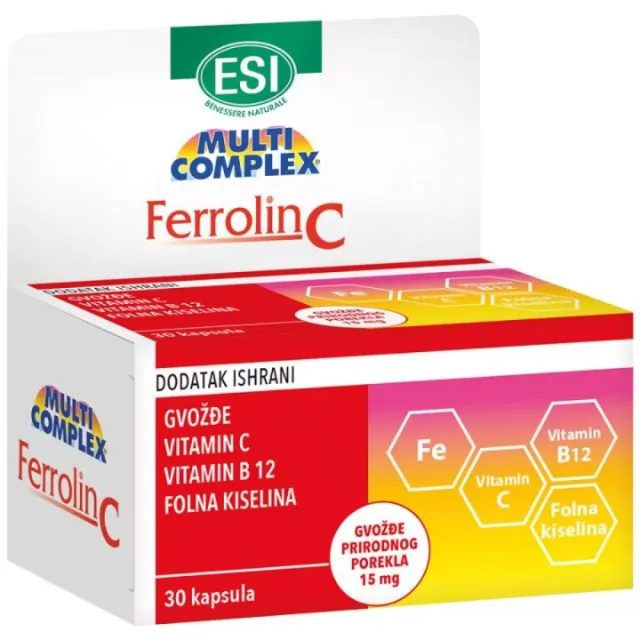 Ferrolin C 30 Kapsula