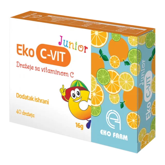 Eko-C-Vit Junior 40 Dražeja