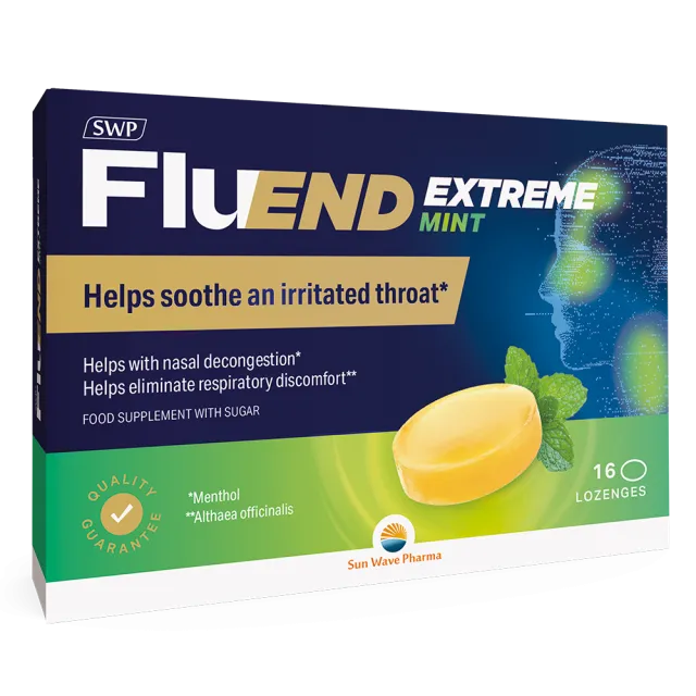 Fluend Extreme Mint 16 Pastila