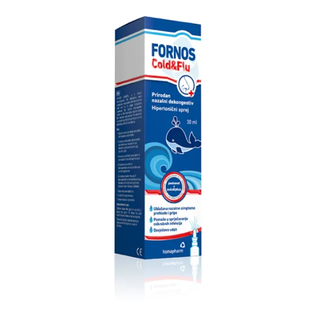 Fornos Cold & Flu Sprej Za Nos 30Ml