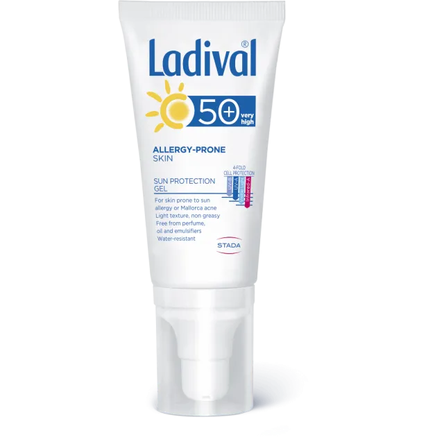 Ladival Gel Za Zaštitu Kože Lica Od Sunca Spf50 50 Ml