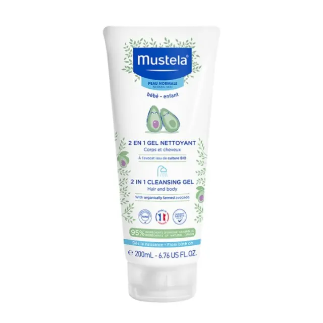 Mustela Šampon Za Kosu I Telo 2U1 200Ml