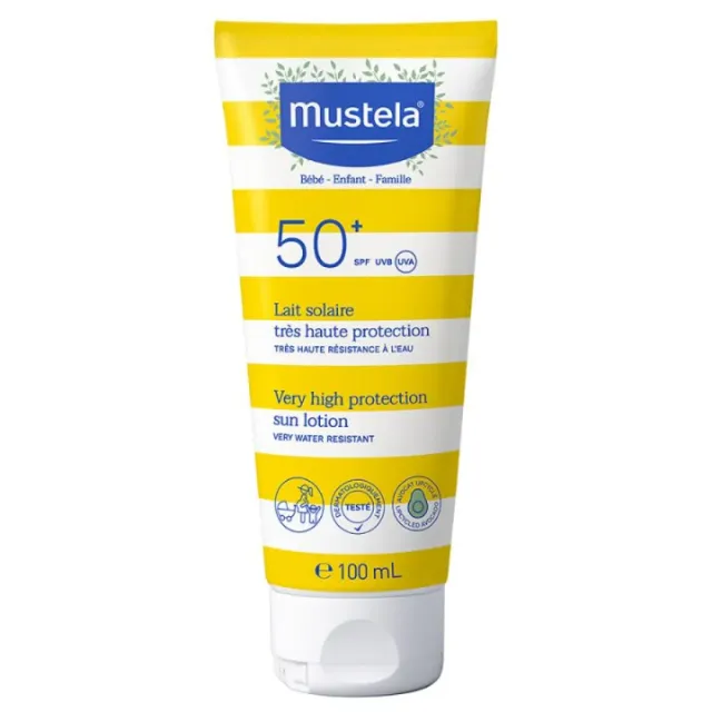 Mustela Sun Losion Sa Visokom Uv Zaštitom Spf50 100Ml