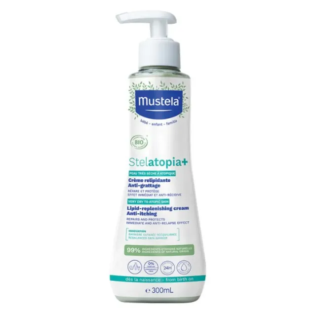 Mustela Organic Stelatopia+ Krem 300Ml