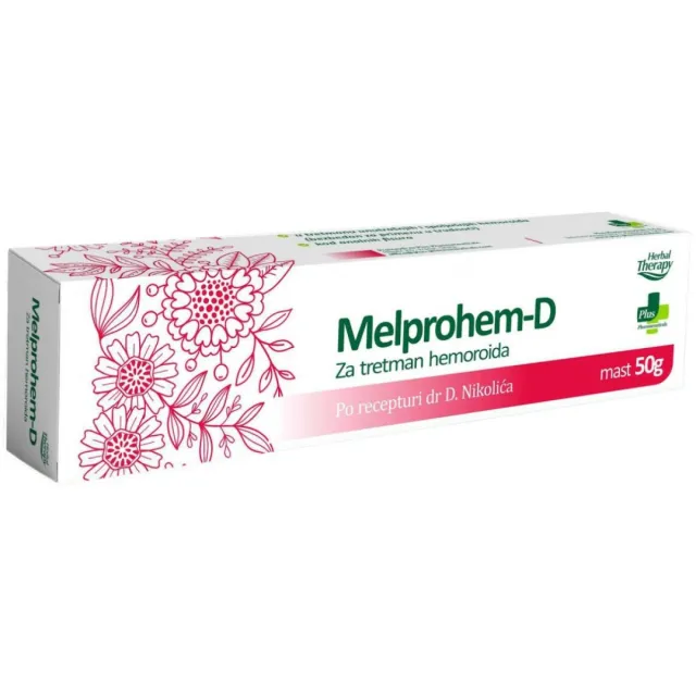 Melprohem-D Mast Za Tretman Hemoroida 50G