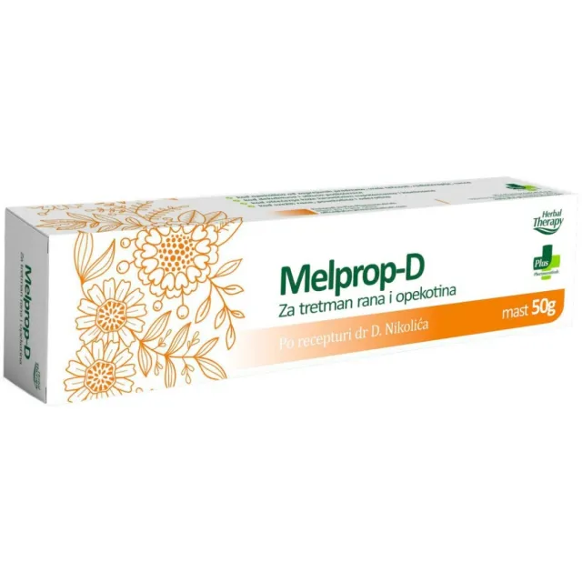 Melprop-D Mast Za Tretman Rana I Opekotina 50G