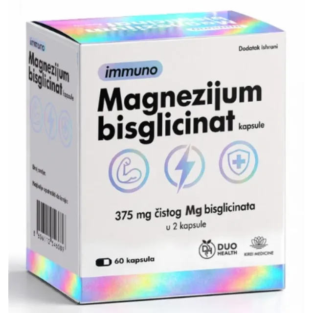 Kirei Immuno Magnezijum Bisglicinat 60 Kapsula