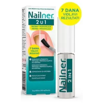 Nailner Lak 2u1 Protiv Gljivica Na Noktima 5 ml