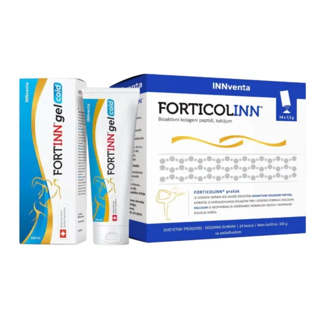 Forticolinn 14 Kesica I Fortinn Cold Gel 100 Ml