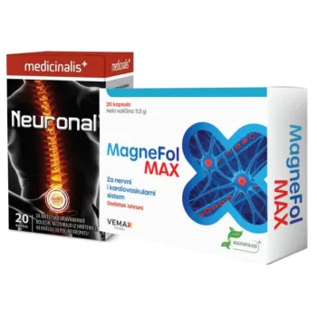 Neuronal 20 kapsula + Magnefol Max 20 kapsula