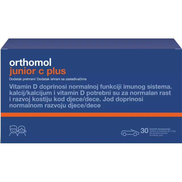 Orthomol Immun Junior Šumsko Voće 30 Dnevnih Doza