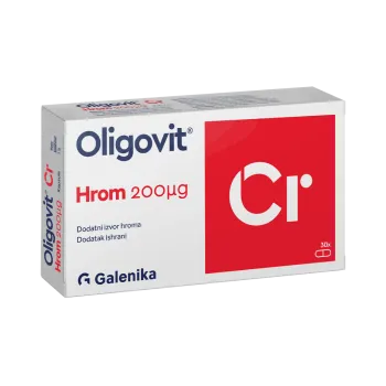Oligovit Hrom 200 μg 30 Kapsula