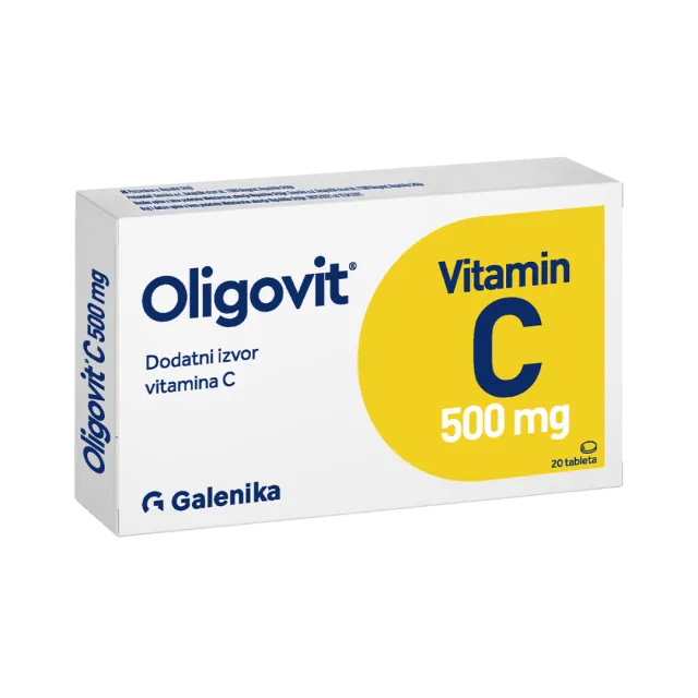 Vitamin C 500 Mg 20 Tableta