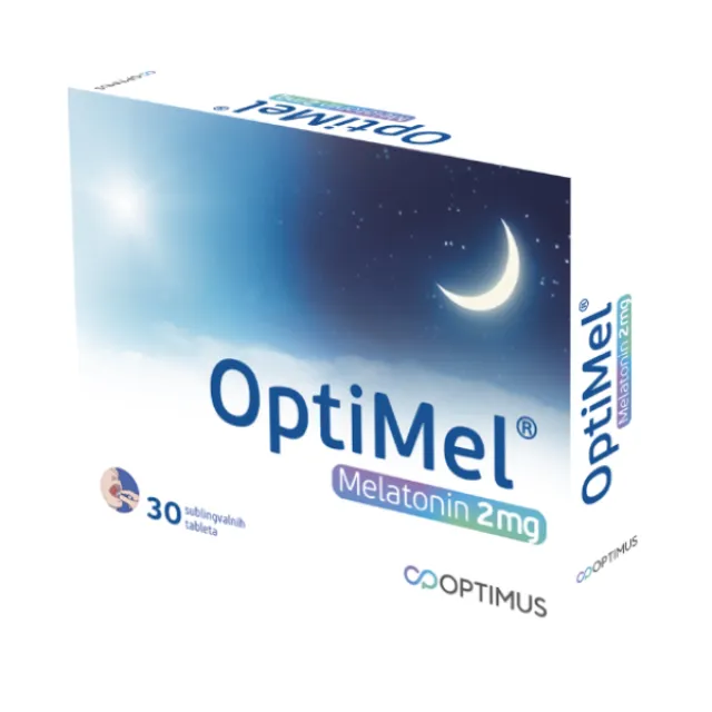 Optimel Melatonin 2Mg 30 Sublingvalnih Tableta
