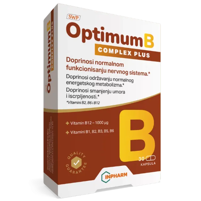 Optimum B Complex Plus 30 Kapsula