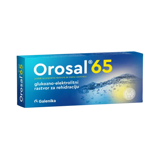 Orosal 65 Prašak Za Oralni Rastvor 5 Kesica