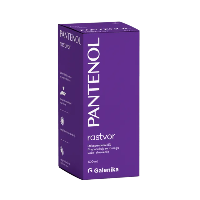 Pantenol Rastvor 100 Ml