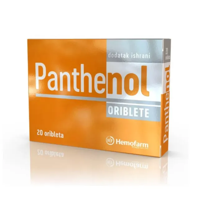 Panthenol 30 Mg 20 Oribleta