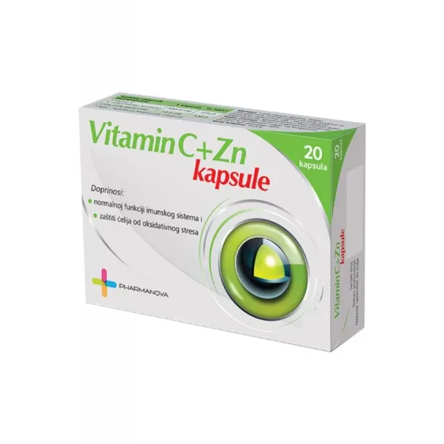 Vitamin C+Zn 20 Kapsula